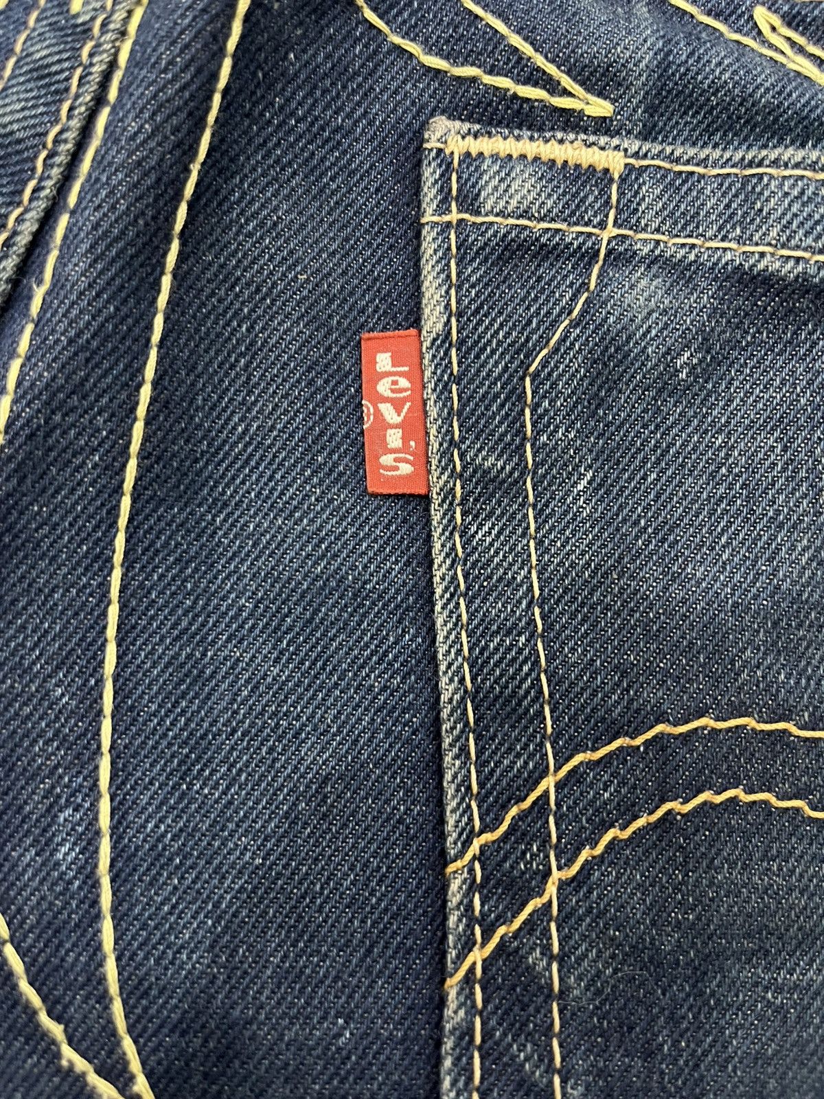 Levi's VINTAGE LEVIS FLAME STITCH JAPAN MADE Size US 31 - 8 Thumbnail