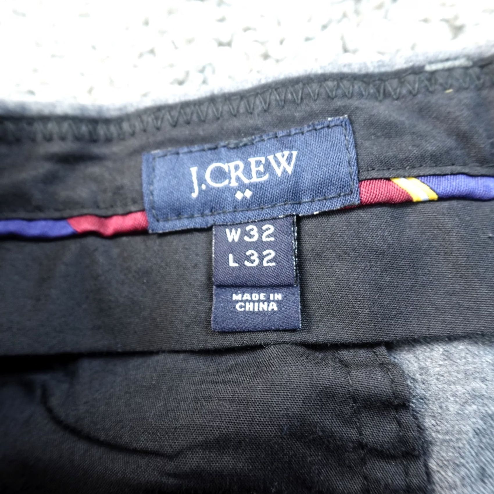 J.Crew J.CREW Pants Mens 32X32 Gray Wool Chino Trousers Slim Bedford Straight Preppy Size US 32 / EU 48 - 6 Thumbnail