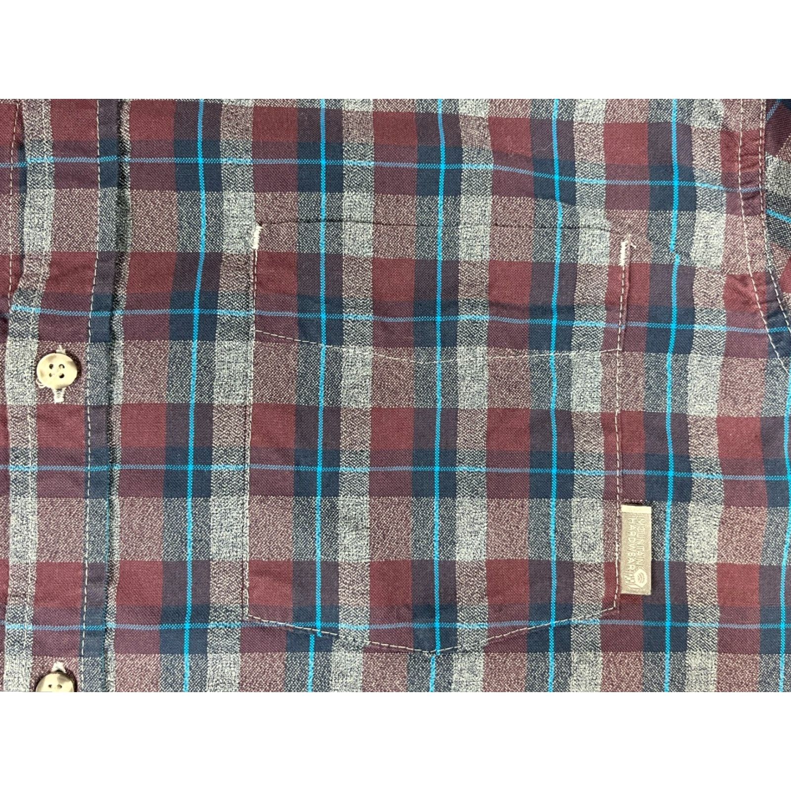 Mountain Hardwear VINTAGE Mountain Hardwear Button-Down Flannel Shirt Plaid XL Mens Size US XL / EU 56 / 4 - 5 Thumbnail