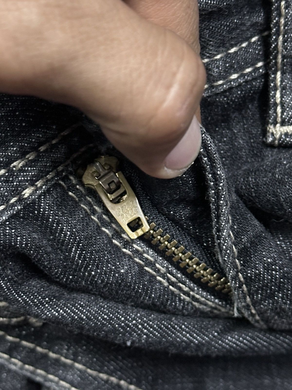 Pelle Pelle Denim Pelle Pelle Embroid Pocket . Size US 34 / EU 50 - 11 Thumbnail