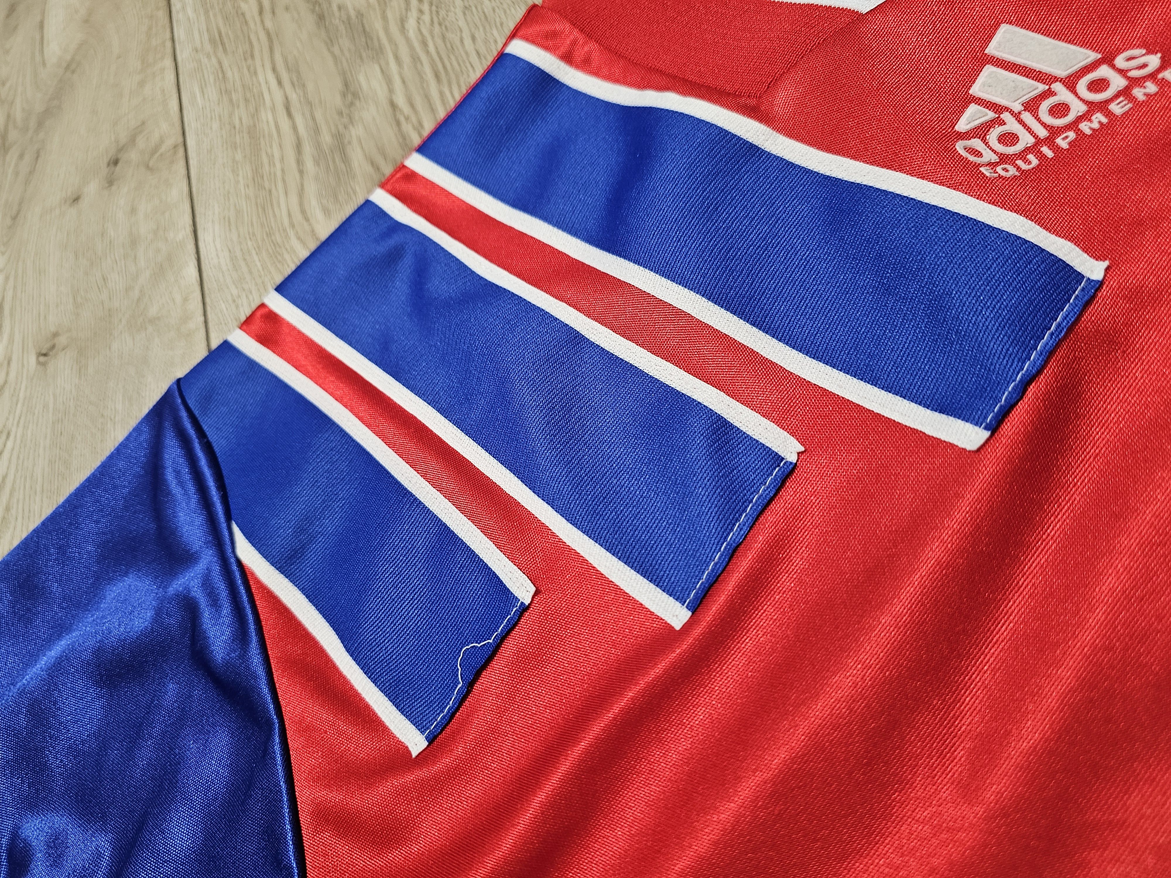 Adidas × Vintage BAYERN MUNICH 1993 1995 HOME FOOTBALL SHIRT SOCCER JERSEY Size US S / EU 44-46 / 1 - 7 Thumbnail