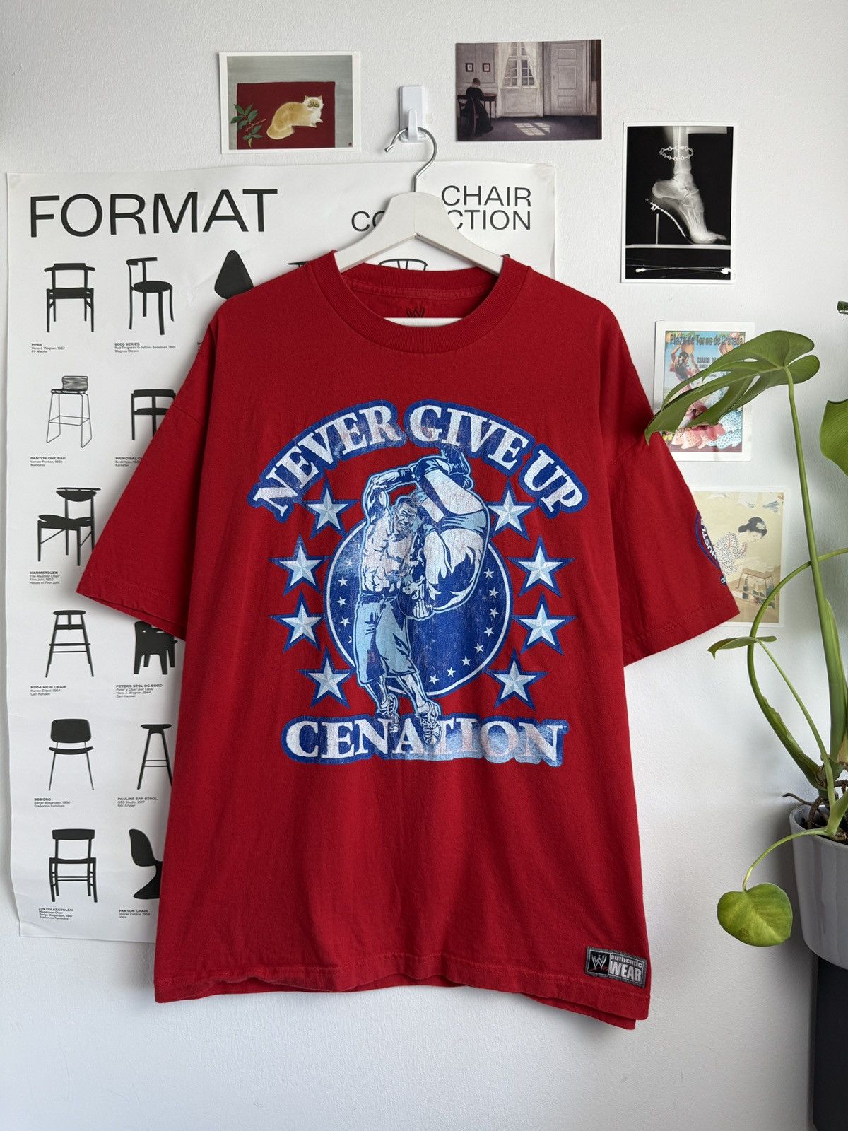 Vintage × WWE Vintage WWE John cena merch promo t-shirt XXL wrestling usa Size US XXL / EU 58 / 5 - 1 Thumbnail