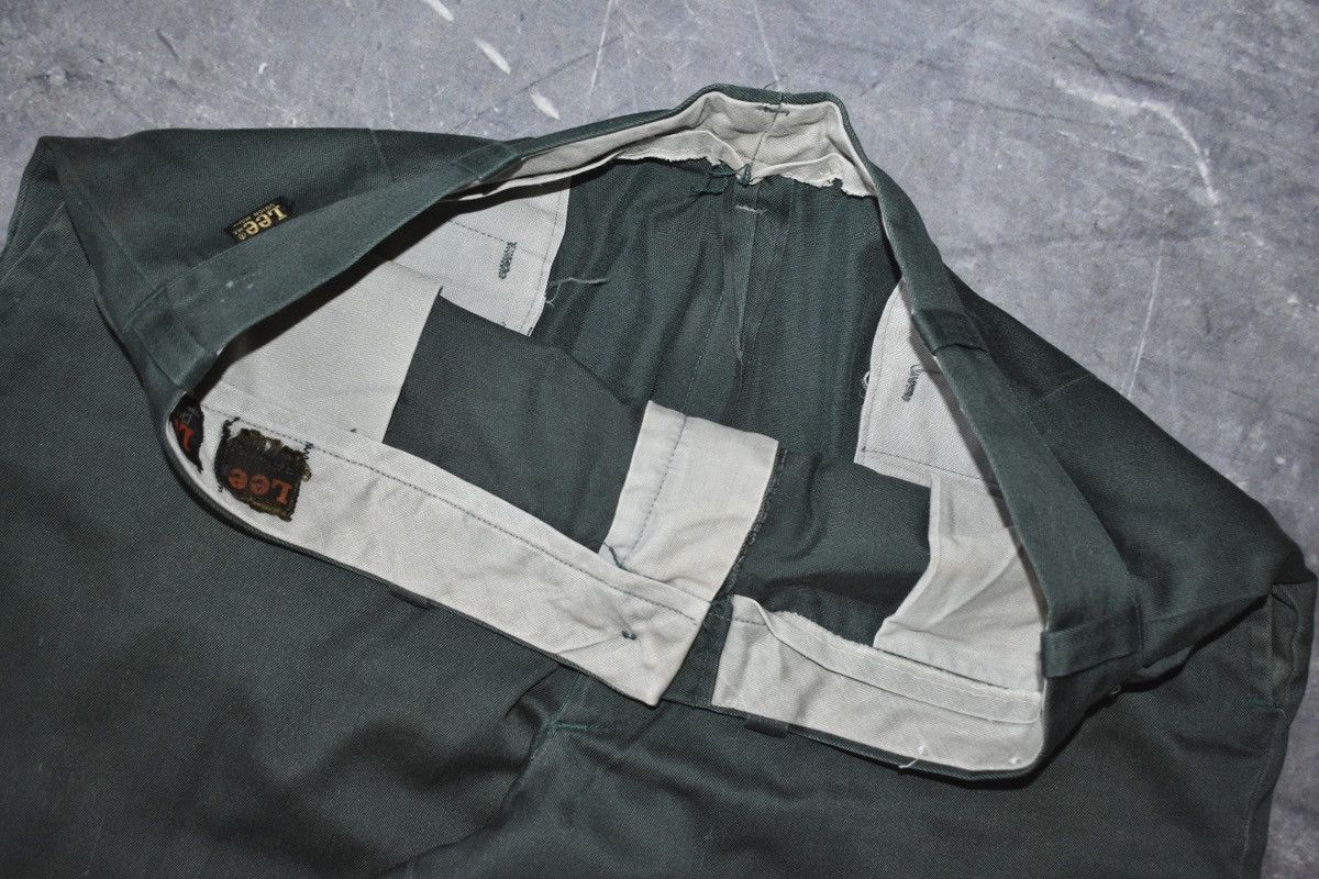 Lee × Vintage Distressed Vintage Lee Union Workwear Pants (36X28) Size US 36 / EU 52 - 6 Thumbnail