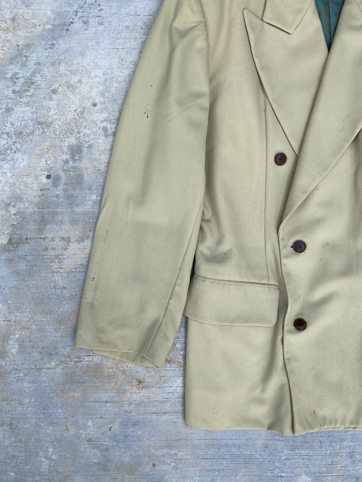 Jean Paul Gaultier Distressed Jean paul gaultier homme blazer Size 42R - 4 Thumbnail