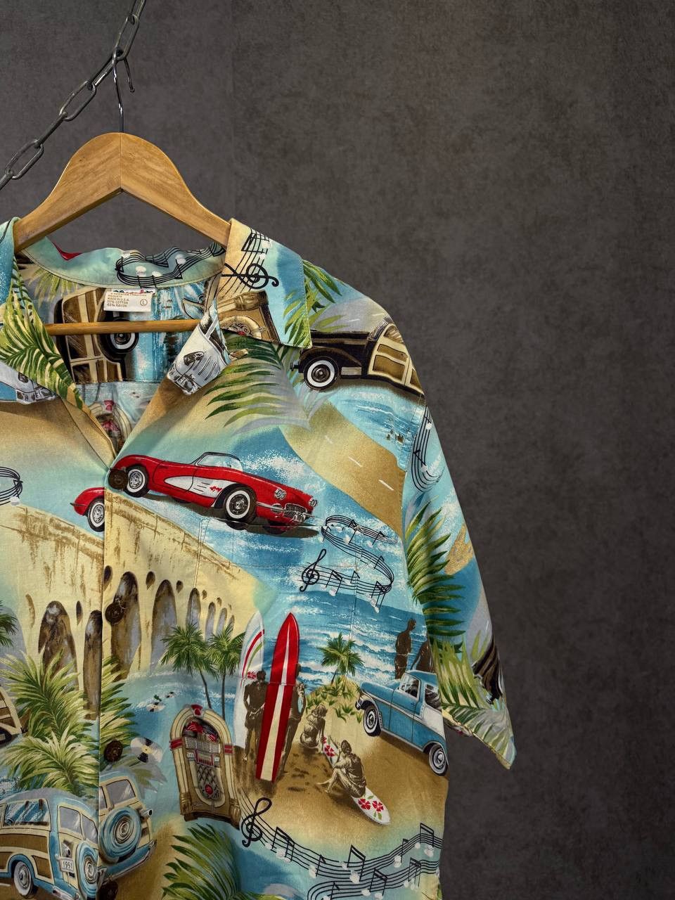 Other Hawaiian crazy made in USA shirt Size US XL / EU 56 / 4 - 2 Thumbnail