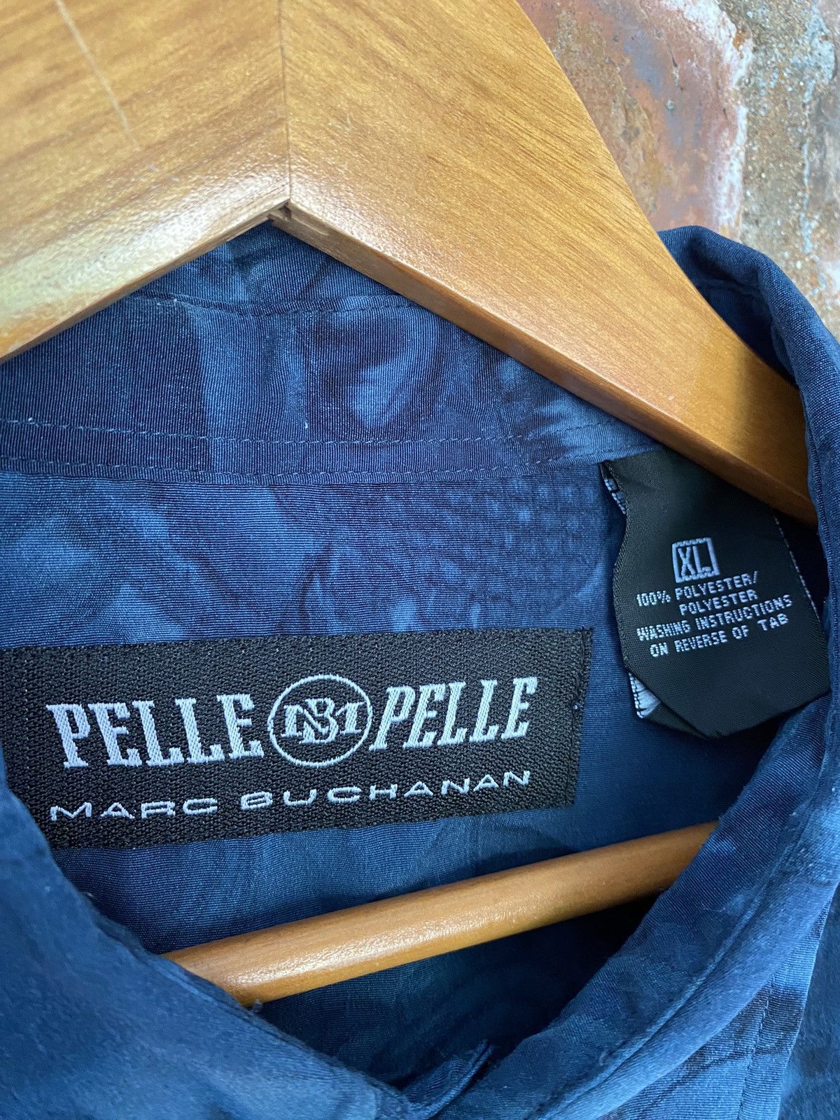 JNCO × Marc Buchanan × Pelle Pelle 1990s Pelle Pelle Koi fish dragons abstract Size US XL / EU 56 / 4 - 15 Thumbnail