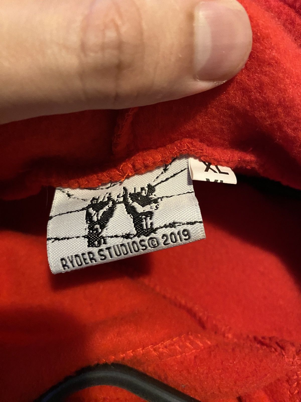 Ryder Studios Ryder Studios OG Red Devil Hoodie Size US XL / EU 56 / 4 - 5 Thumbnail