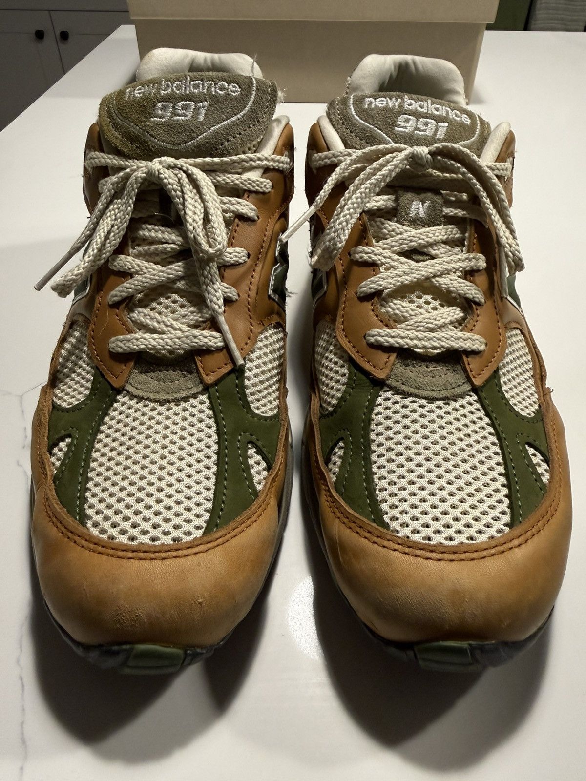 Aime Leon Dore × New Balance New Balance 991 Aime Leon Dore MiUK Tan Size US 10.5 / EU 43-44 - 3 Thumbnail