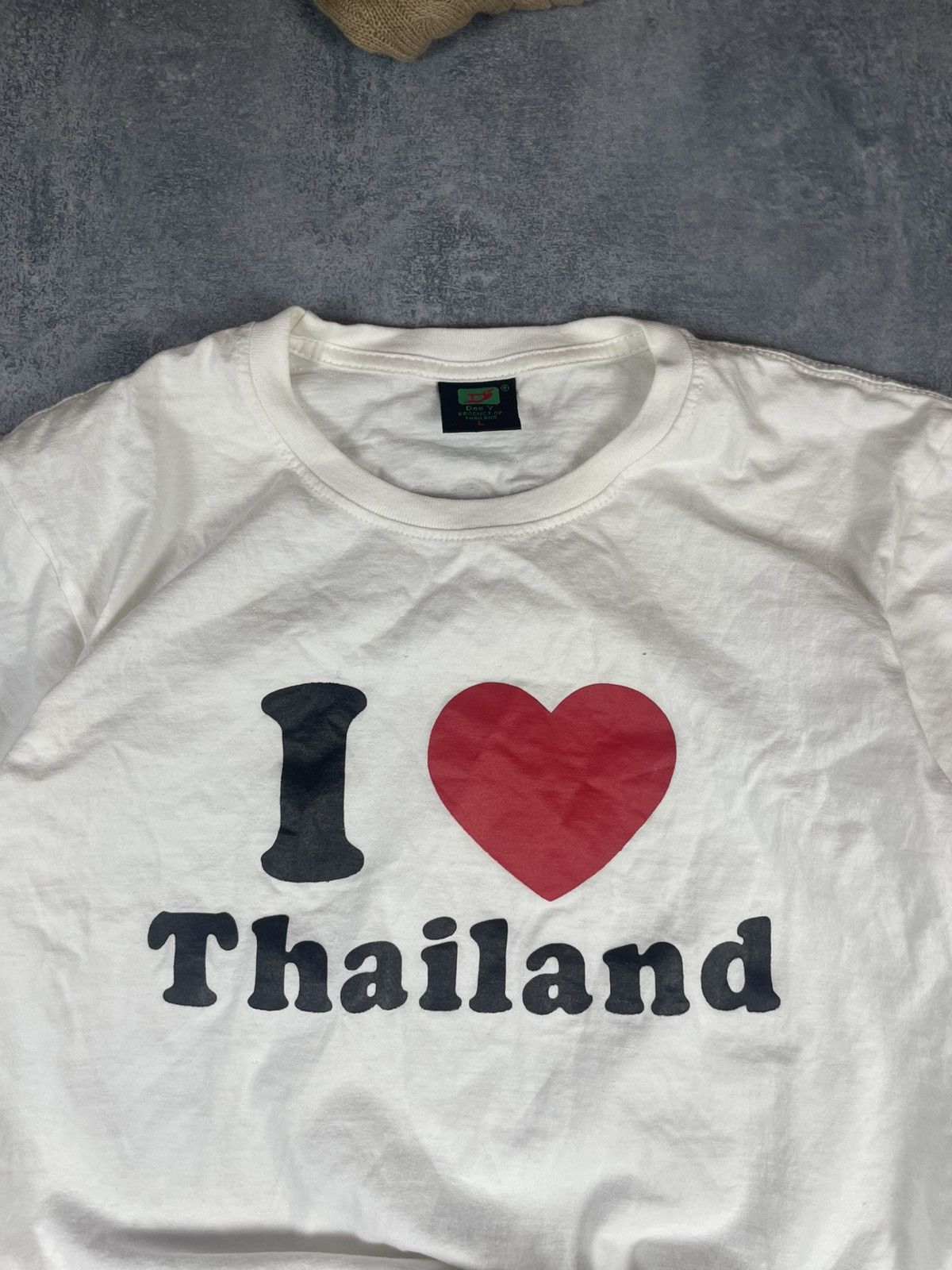 City Streets I ❤️ Thailand tee / I love Thailand T-shirt humor streetwear Size US L / EU 52-54 / 3 - 3 Thumbnail