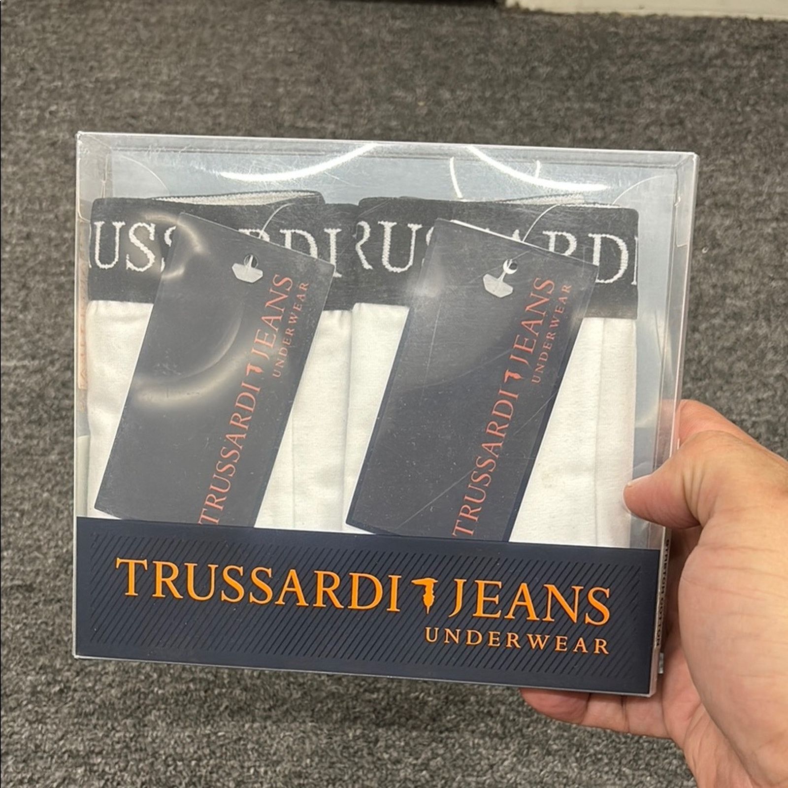 Trussardi NWT Trussardi Jeans White Boxer Briefs (2pcs) Size M Size 28 - 4 Thumbnail