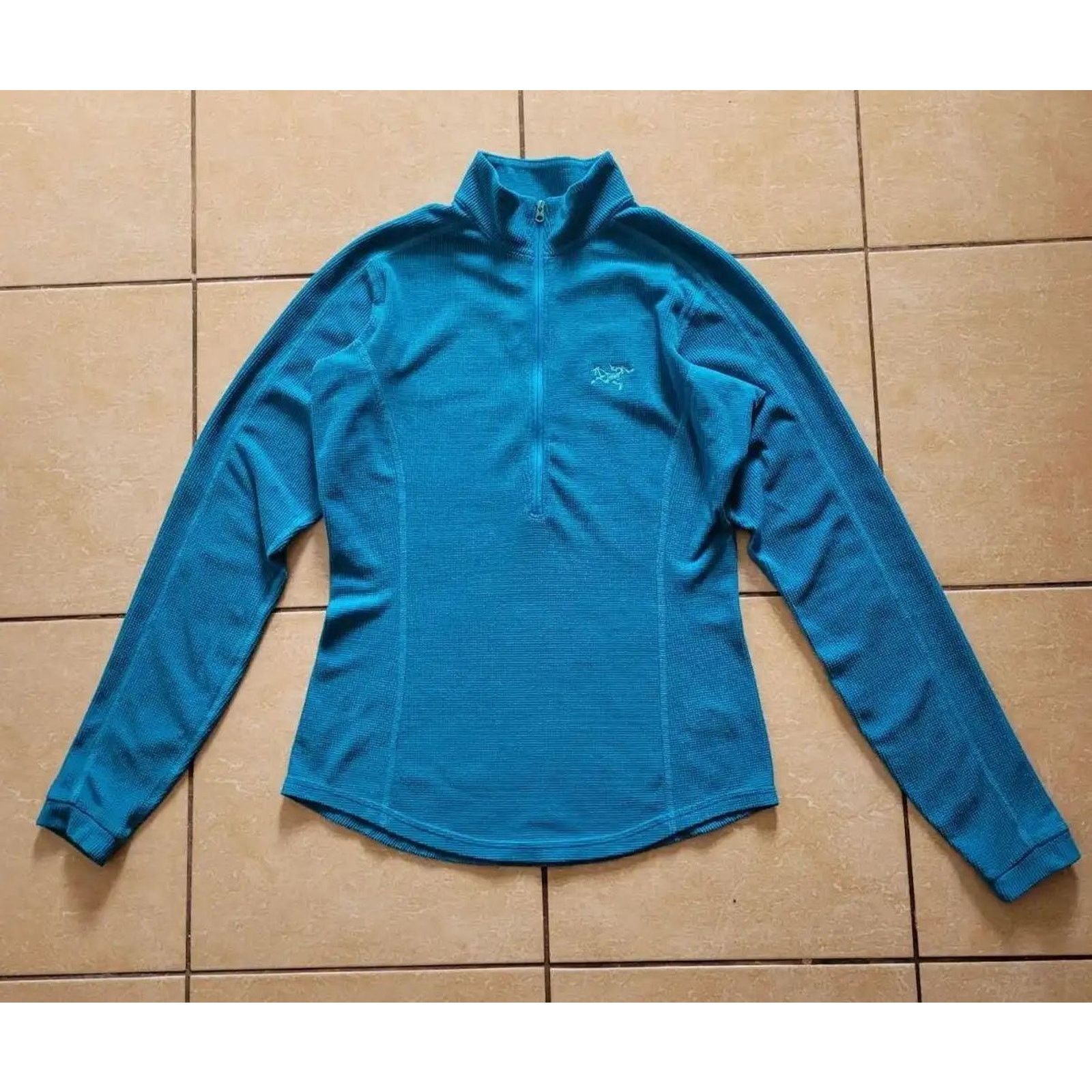 Arc'teryx Vintage Arc'Teryx Half-Zip Waffle Fleece Sweater Size M / US 6-8 / IT 42-44 - 1 Thumbnail