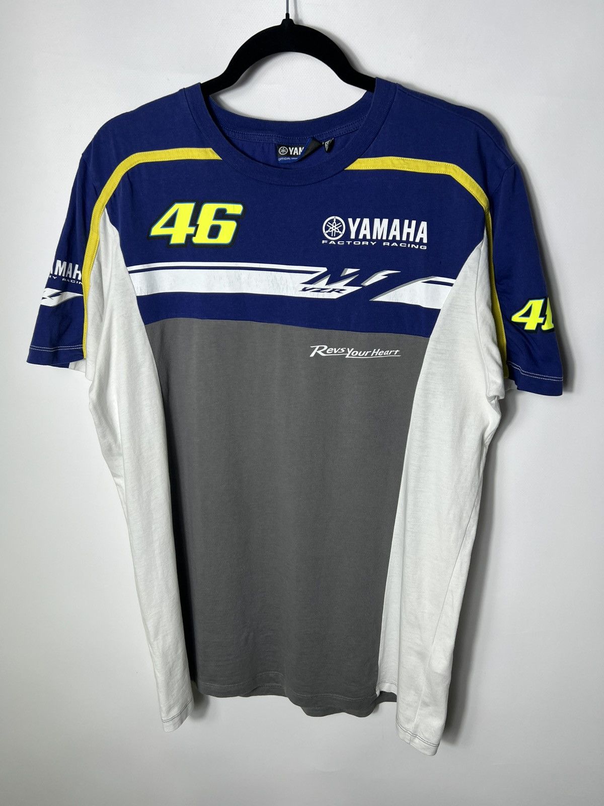 Yamaha Yamaha The Doctor Valentino Rossi 46 Teamware Moto T-Shirt Size US XL / EU 56 / 4 - 1 Thumbnail