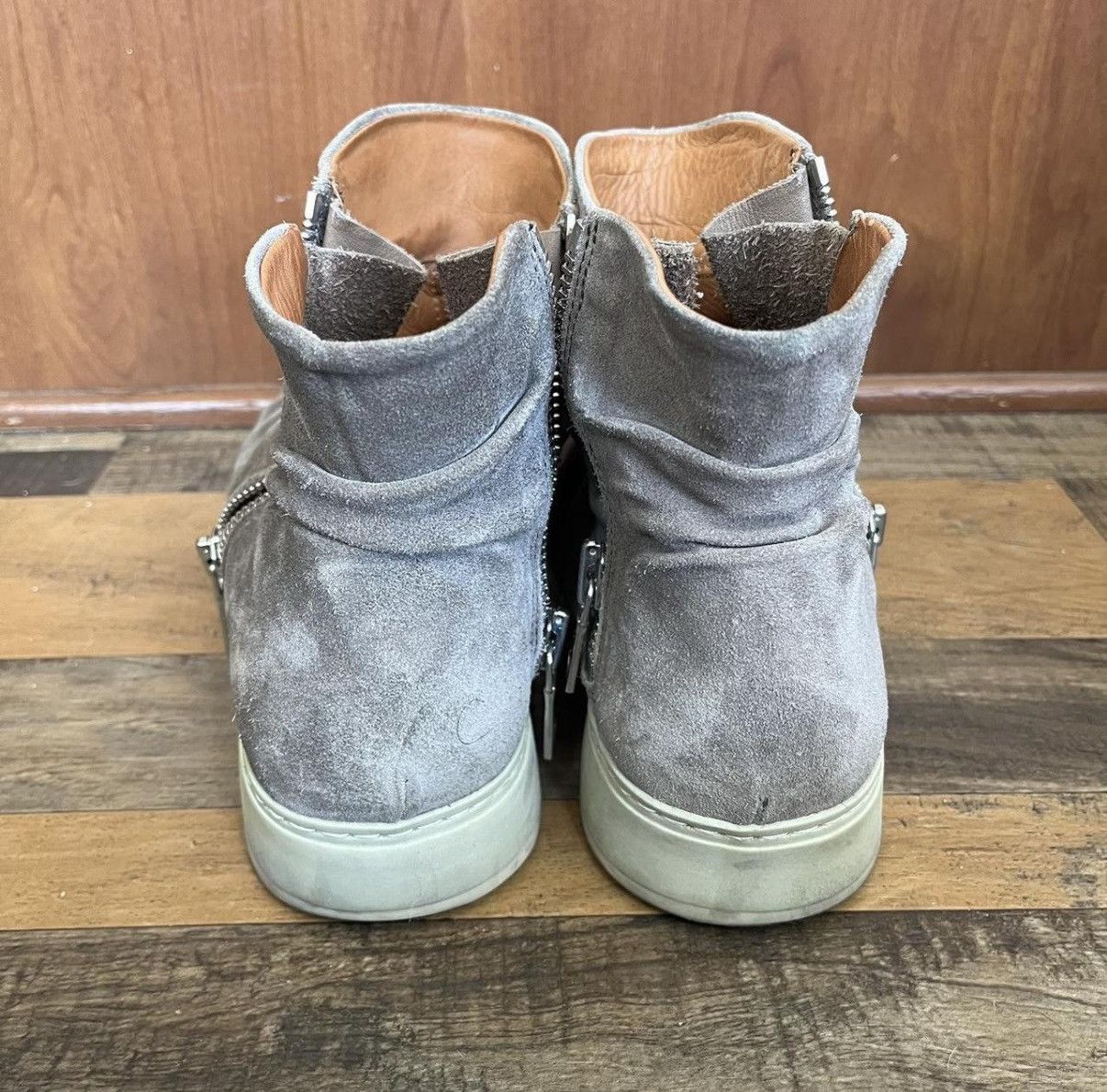 John Varvatos John Varvatos Suede Leather Wrinkle Boots Size US 10 / EU 43 - 5 Thumbnail