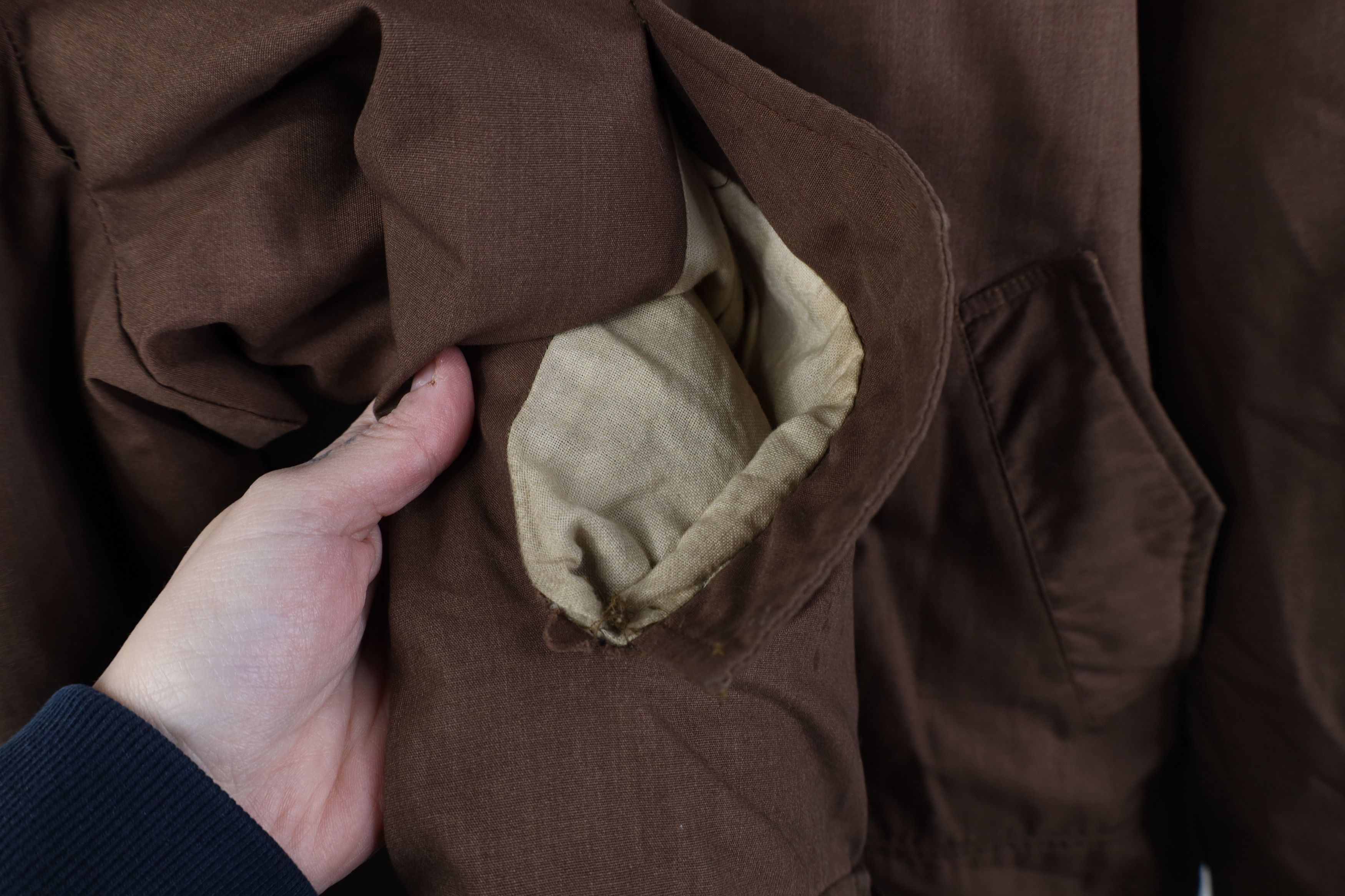 Vintage Vintage 50s 60s Streetwear Lined All Weather Coat Jacket USA Size US XXL / EU 58 / 5 - 7 Thumbnail