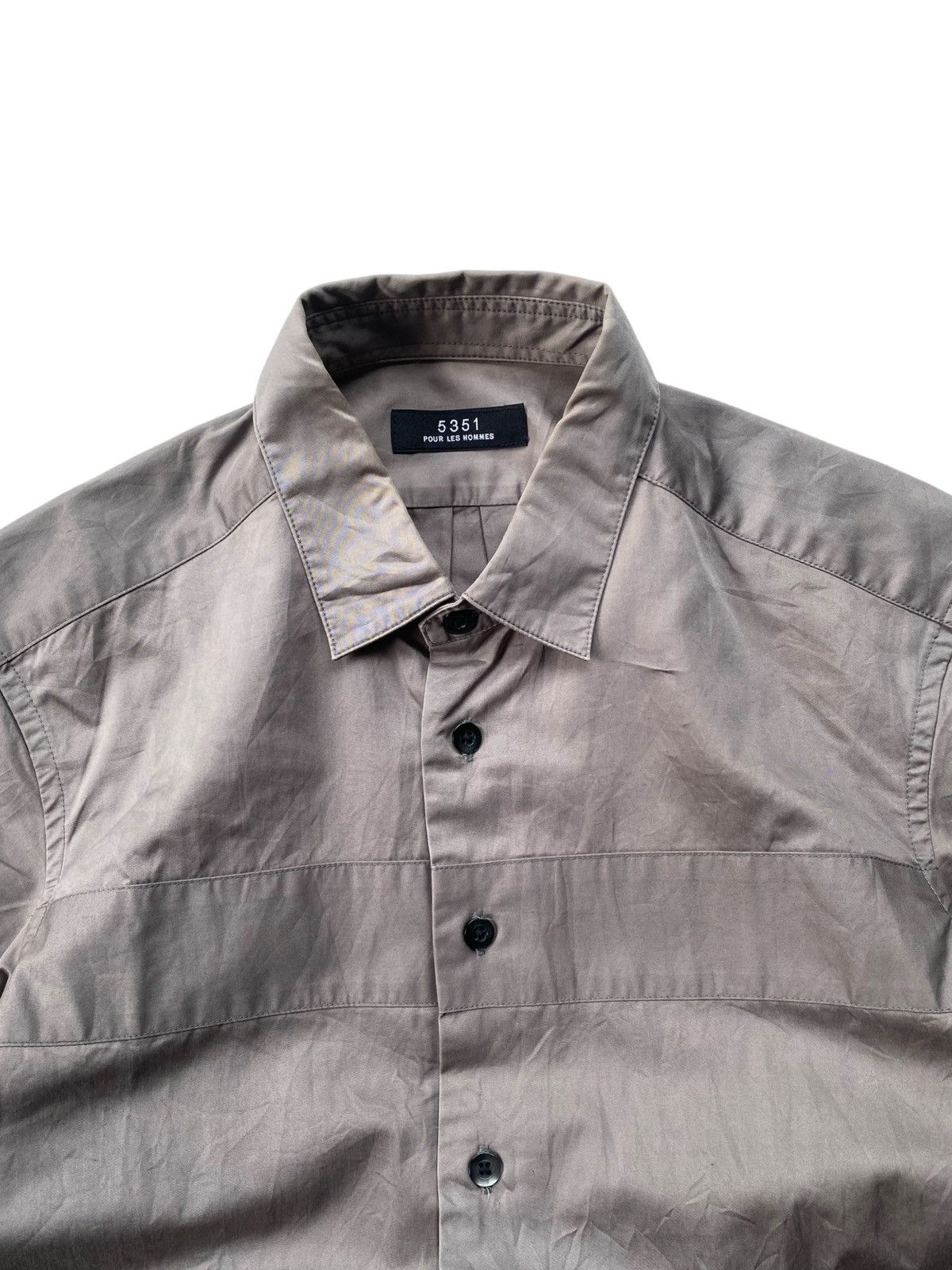 5351 POUR LES HOMMES 5351 pour les hommes button up shirt Size US M / EU 48-50 / 2 - 2 Thumbnail