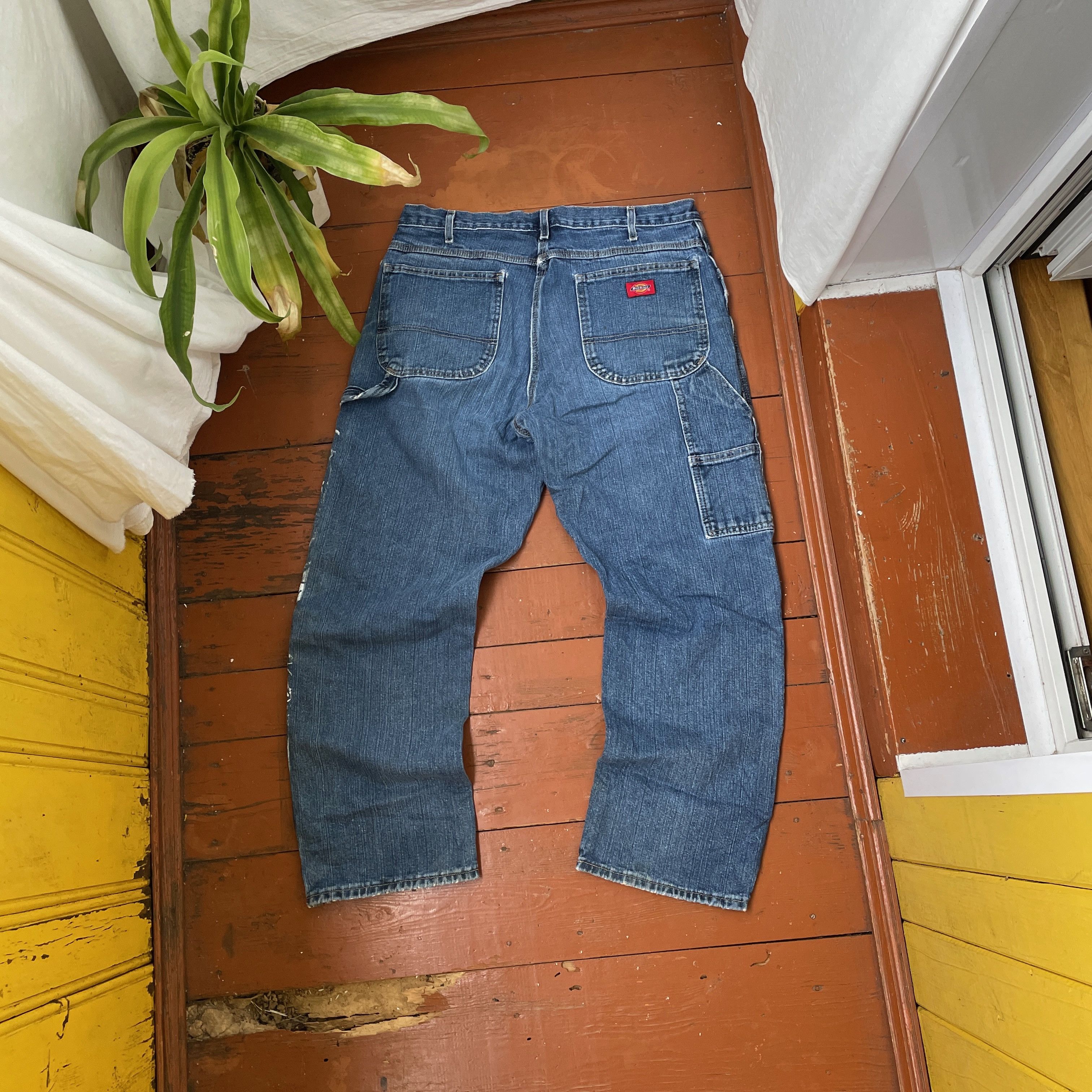 Dickies Dickies Custom Jeans Baggy japanese style opium y2k faded Size US 34 / EU 50 - 11 Thumbnail