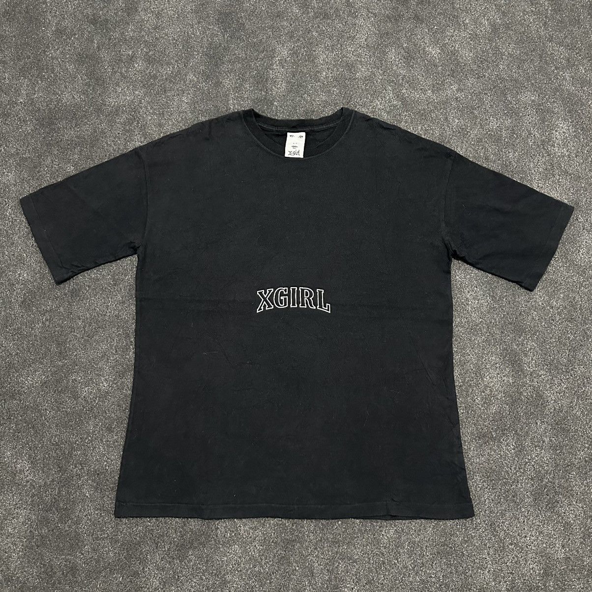 X-Girl X-Girl Minimal Arch Logo Boxy T-Shirt Size ONE SIZE - 1 Thumbnail