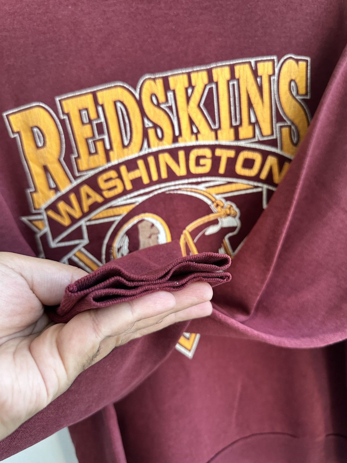 Vintage vintage 80s 90s REDSKINS WASHINGTON sweatshirts Size US L / EU 52-54 / 3 - 7 Thumbnail