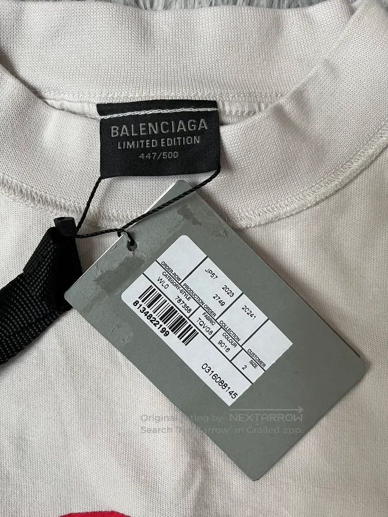 Balenciaga Balenciaga Prohibited Short Sleeve Size US M / EU 48-50 / 2 - 3 Thumbnail