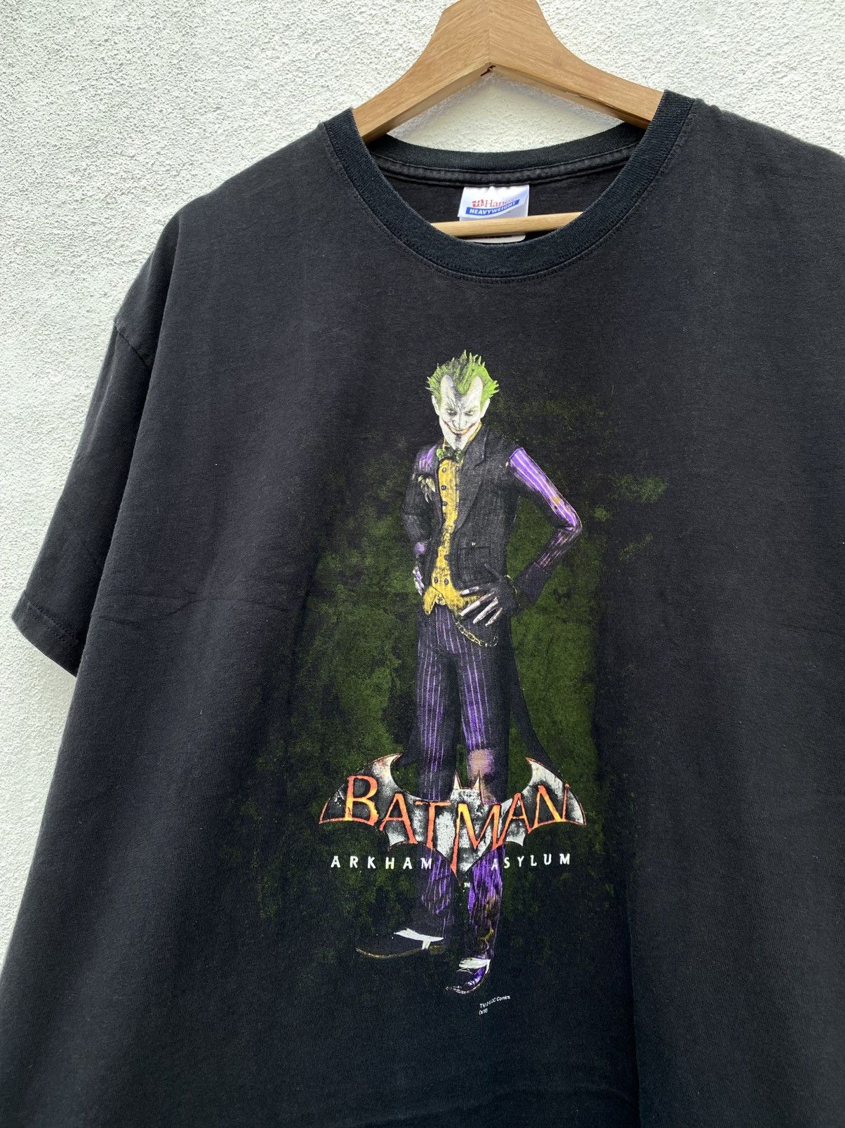 Vintage Vintage Batman Arkham Asylum Joker Game Promo Size US XL / EU 56 / 4 - 6 Thumbnail