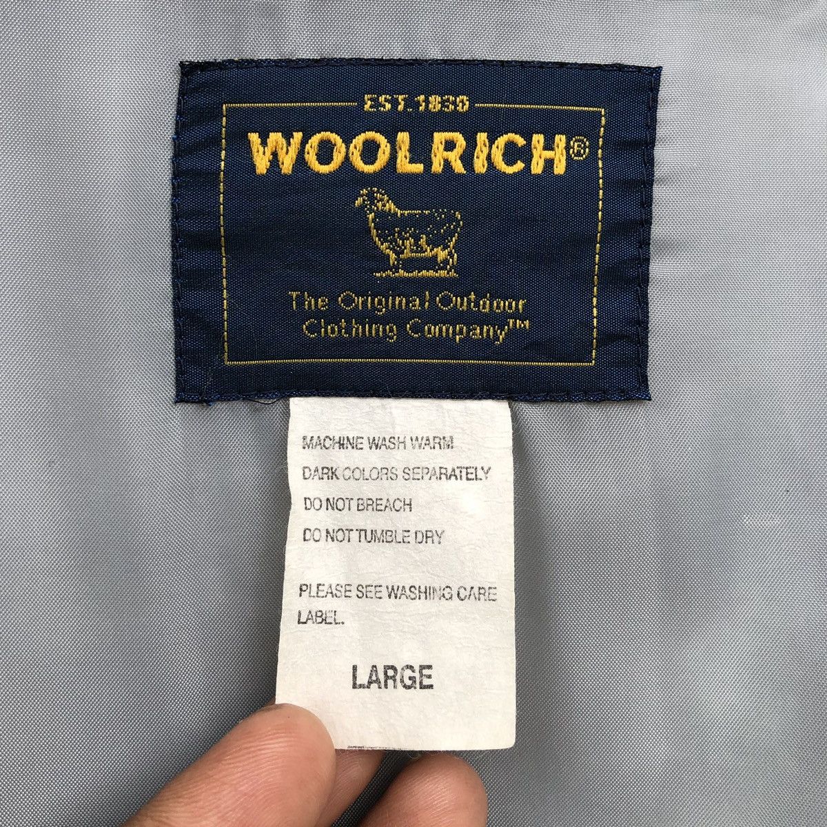 Woolrich Woolen Mills Vintage WOOLRICH Quilted Bomber Jacket Size US L / EU 52-54 / 3 - 13 Thumbnail