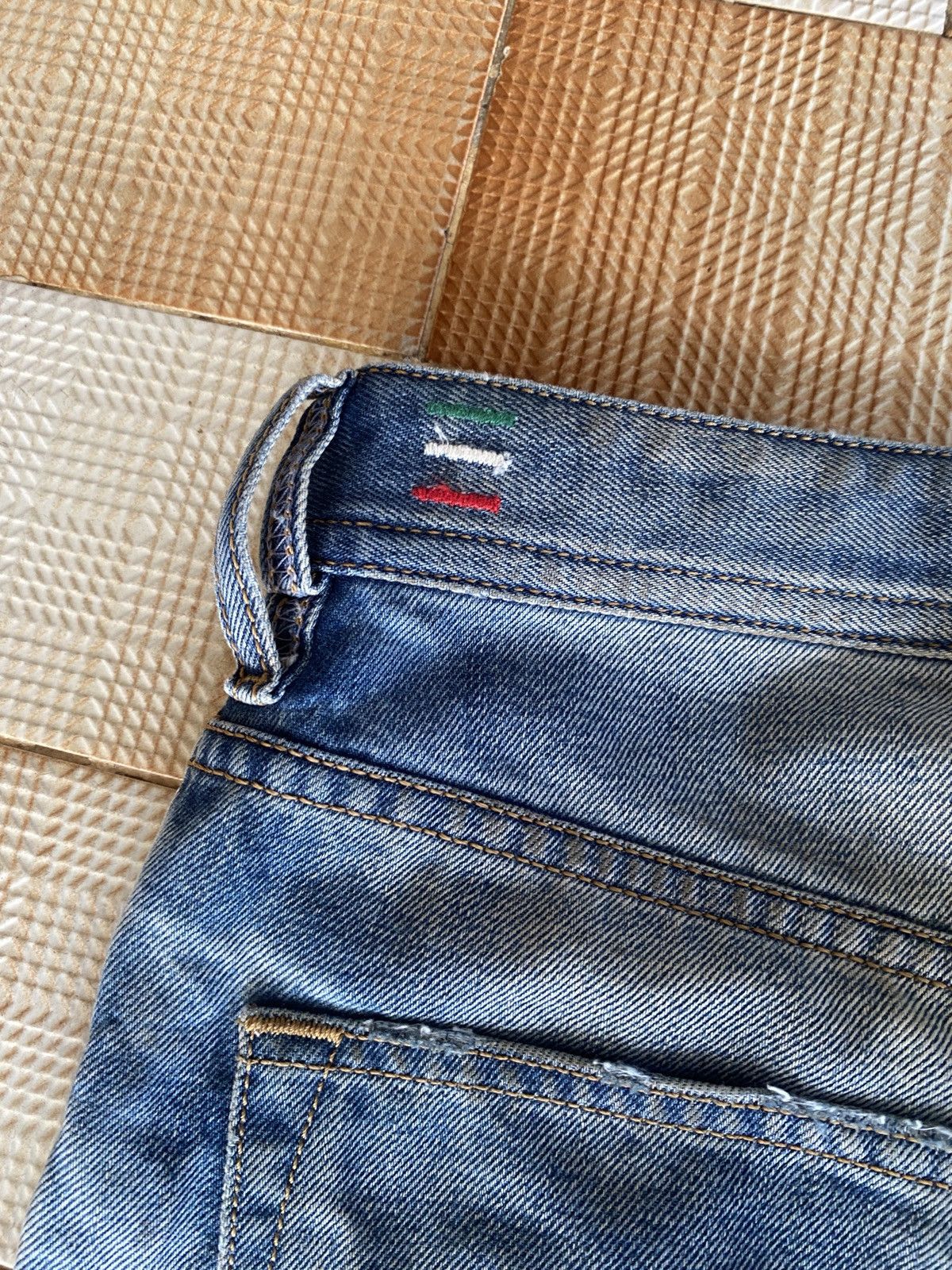 Diesel × Vintage Vintage diesel buster skiny denim Size US 30 / EU 46 - 17 Thumbnail