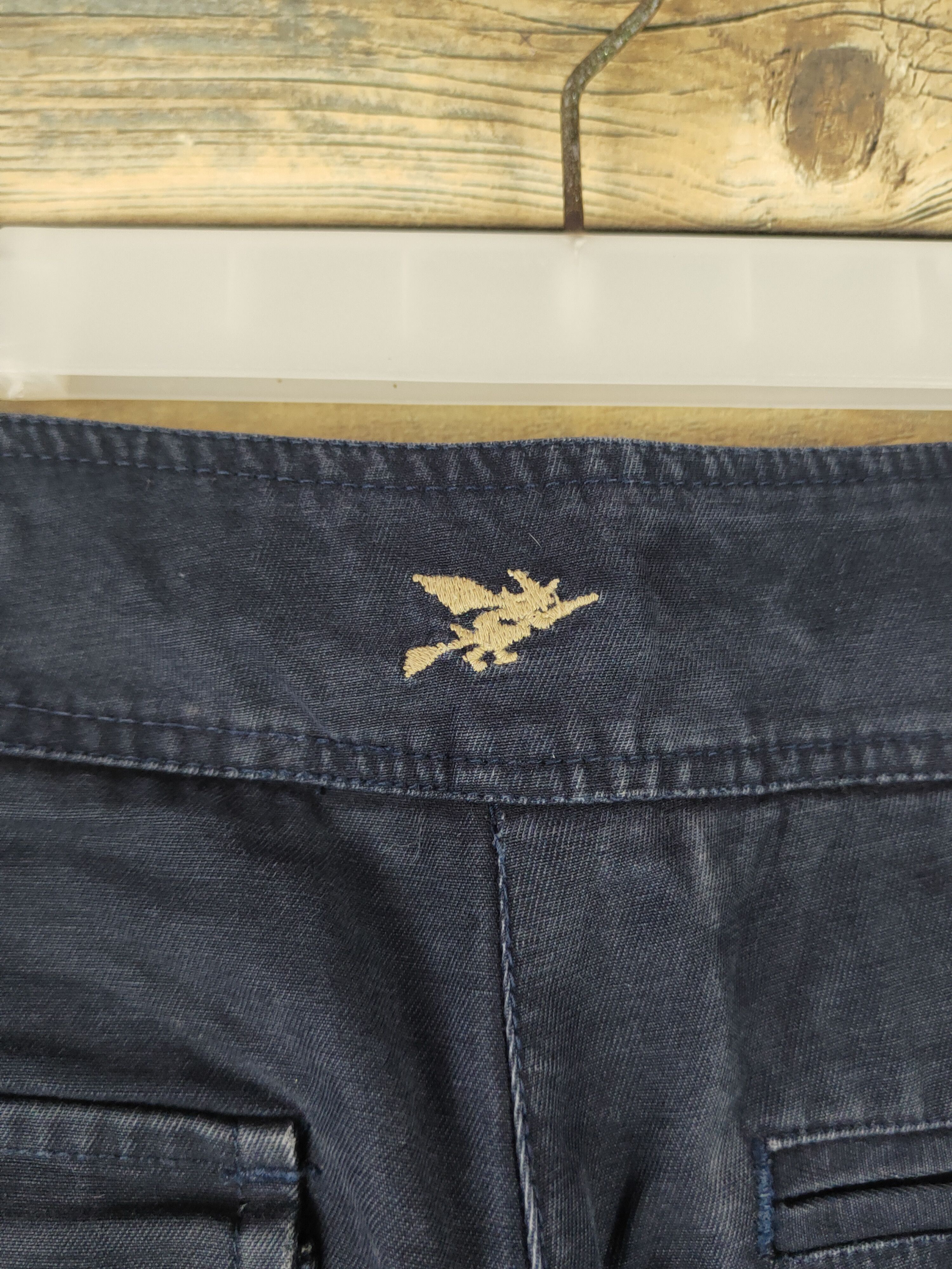 Japanese Brand DL Black Witch Navy Multipocket Tactical Cargo #1475 Size 27" / US 4 / IT 40 - 8 Thumbnail