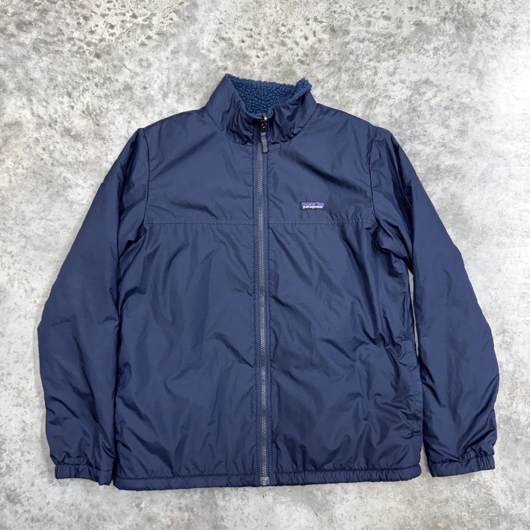 Patagonia Patagonia Jacket Mens Small Blue Reversible Fleece Full Zip Windbreaker Outdoor Size US L / EU 52-54 / 3 - 2 Thumbnail