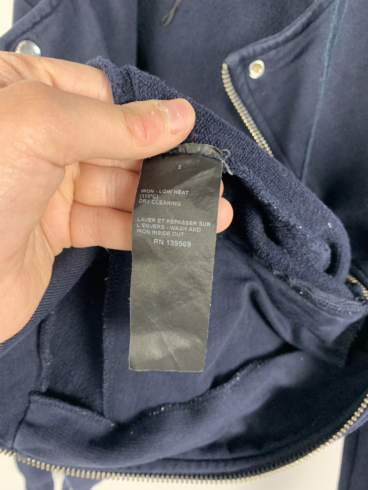 The Kooples Designer The Kooples Zip Hoodie Size S Avant Garde Style Top Size S / US 4 / IT 40 - 7 Thumbnail