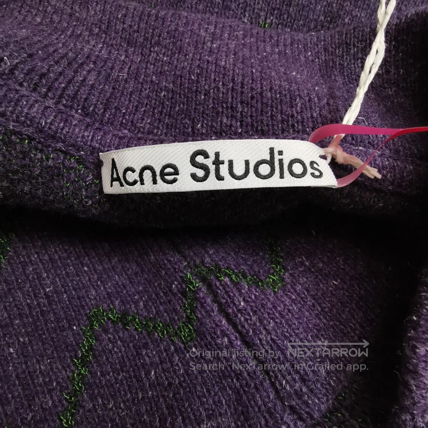 Acne Studios Acne Studios Solid V-Neck Knit Shirt S. Size US 38 / EU 54 - 8 Thumbnail