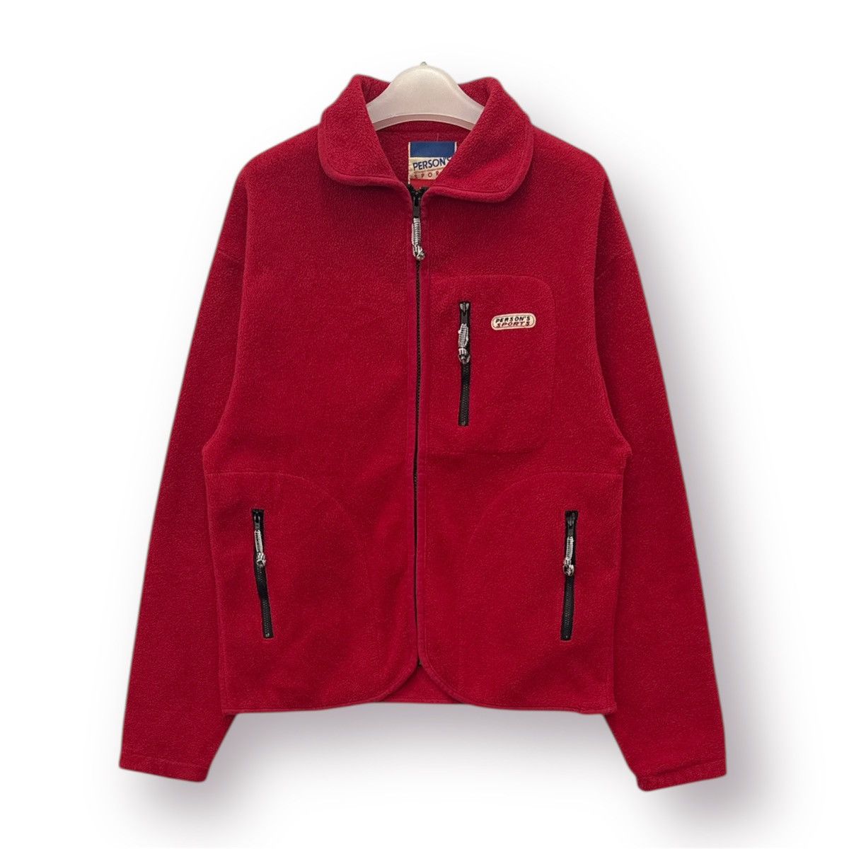 PERSON'S 🔥 Vintage PERSON'S Sport fleece sweat jacket - S Size US S / EU 44-46 / 1 - 1 Thumbnail