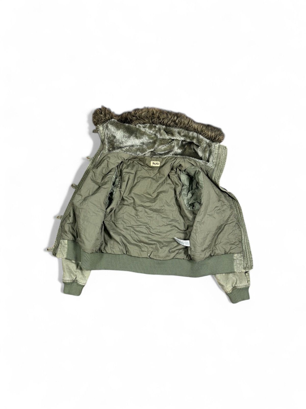 Vintage Cropped Bomber jacket Size M / US 6-8 / IT 42-44 - 3 Thumbnail