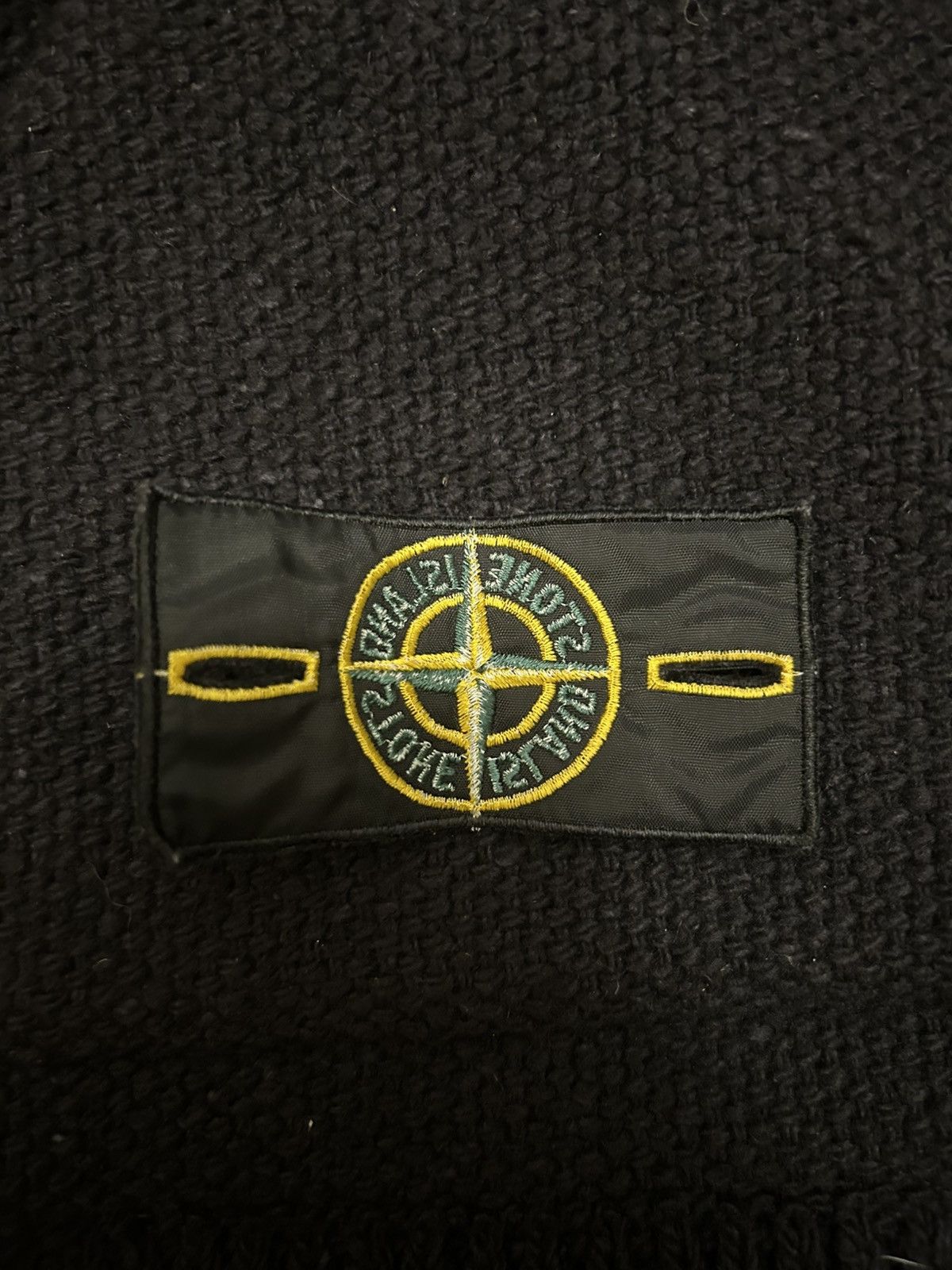 Stone Island Stone Island zip-up knit hoodie Paul Harvey/2001AW Size US L / EU 52-54 / 3 - 11 Thumbnail