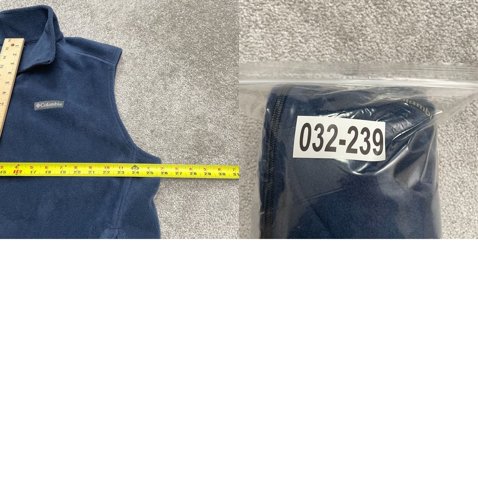 Vintage Columbia Steens Mountain Fleece Vest Mens XL Blue Black Full Zip Outdoor Hiking Vest Jacket Size US XL / EU 56 / 4 - 8 Thumbnail