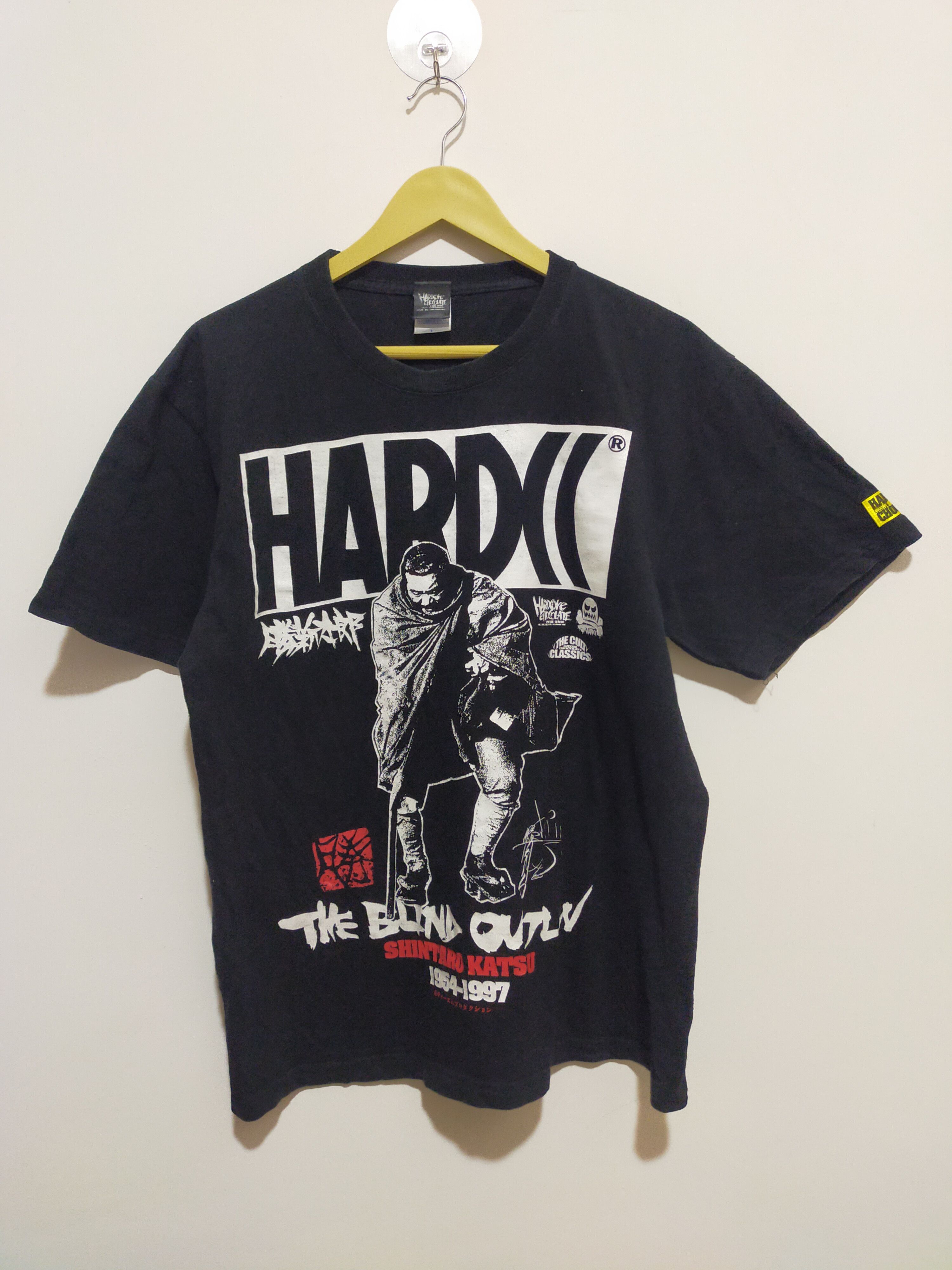 Japanese Brand HARDCORE CHOCOLATE THE BLIND OUTLAW TSHIRT Size US L / EU 52-54 / 3 - 1 Thumbnail