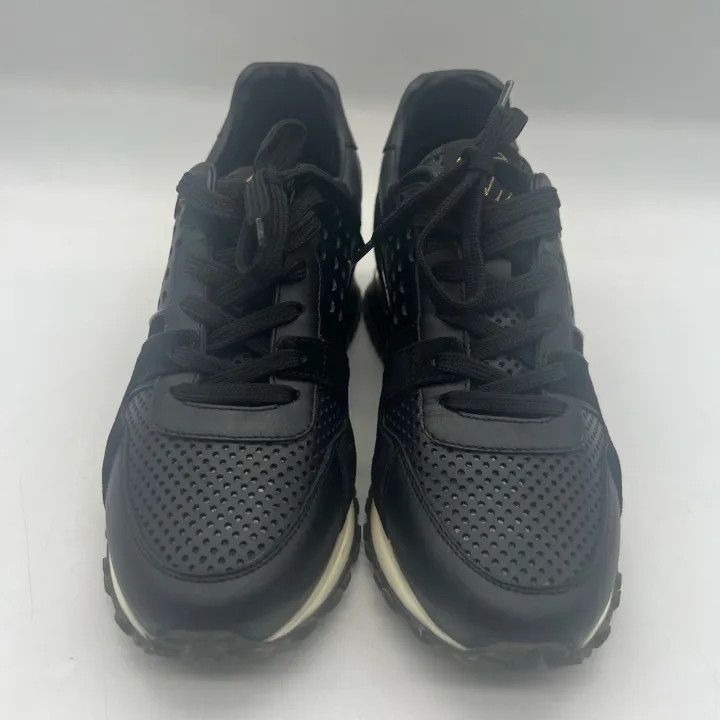 Louis Vuitton Louis Vuitton Perforated Black Run Away Sneakers -2508 Size US 5.5 / EU 38 - 1 Thumbnail