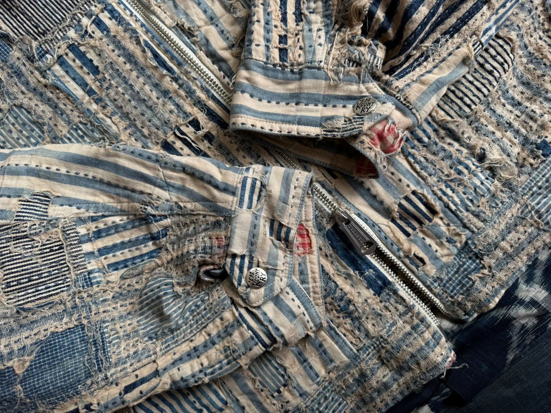 Kapital Kapital 25SS Liberty Boro Zip Jacket Size US XL / EU 56 / 4 - 6 Thumbnail