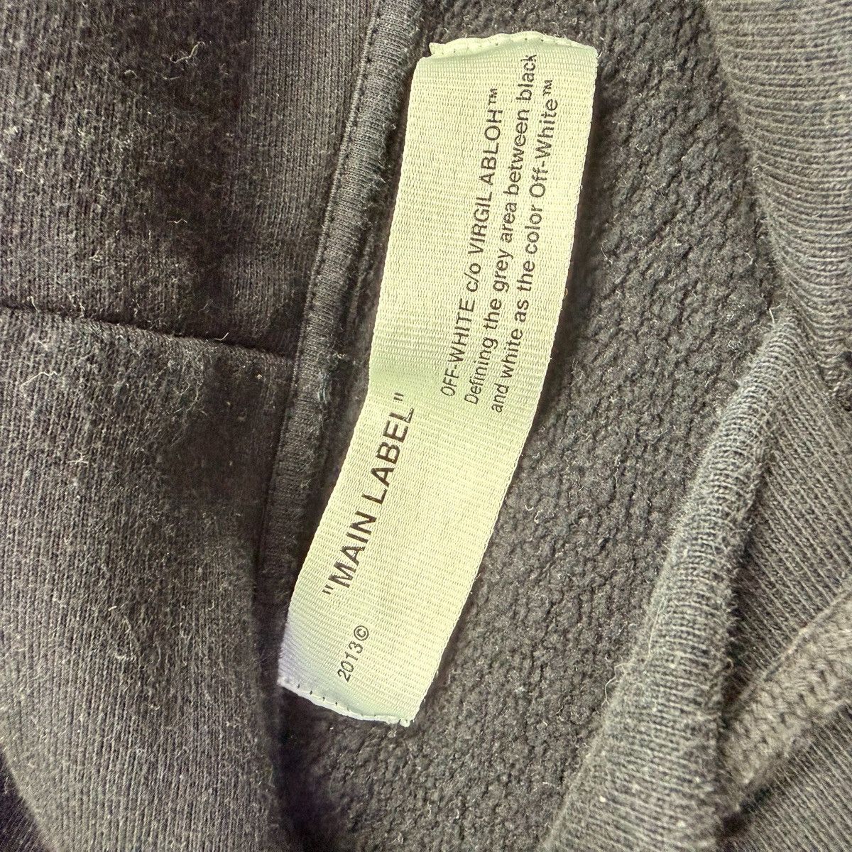 Off-White Off-White Diag Stencil Hoodie Size US S / EU 44-46 / 1 - 4 Thumbnail