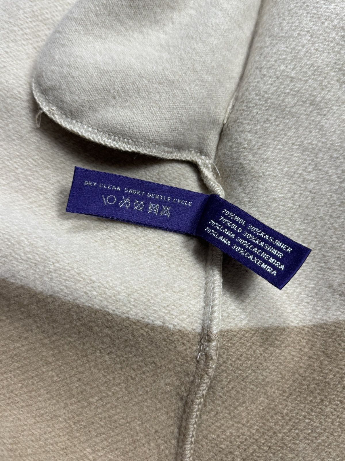 Ralph Lauren Purple Label Ralph Lauren Purple Label Wool–Cashmere Cape Size L / US 10 / IT 46 - 9 Thumbnail