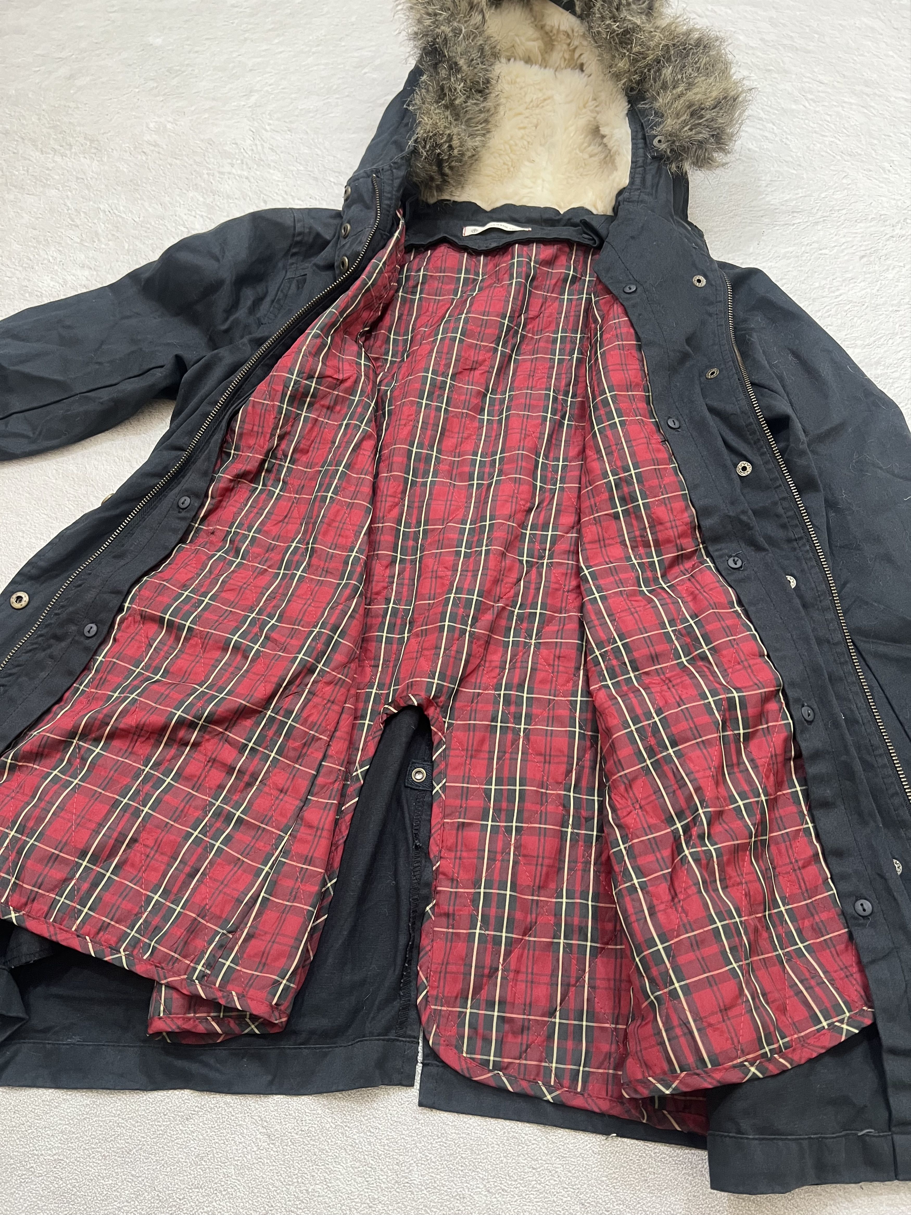 Japanese Brand 2000s Hysteric Double Layer Plaid Sherpa Fur y2k Lgb Ifsix Size US M / EU 48-50 / 2 - 3 Thumbnail