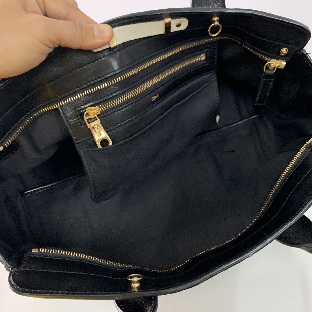 Chloe Chloe Leather Small Handbag Size ONE SIZE - 9 Thumbnail