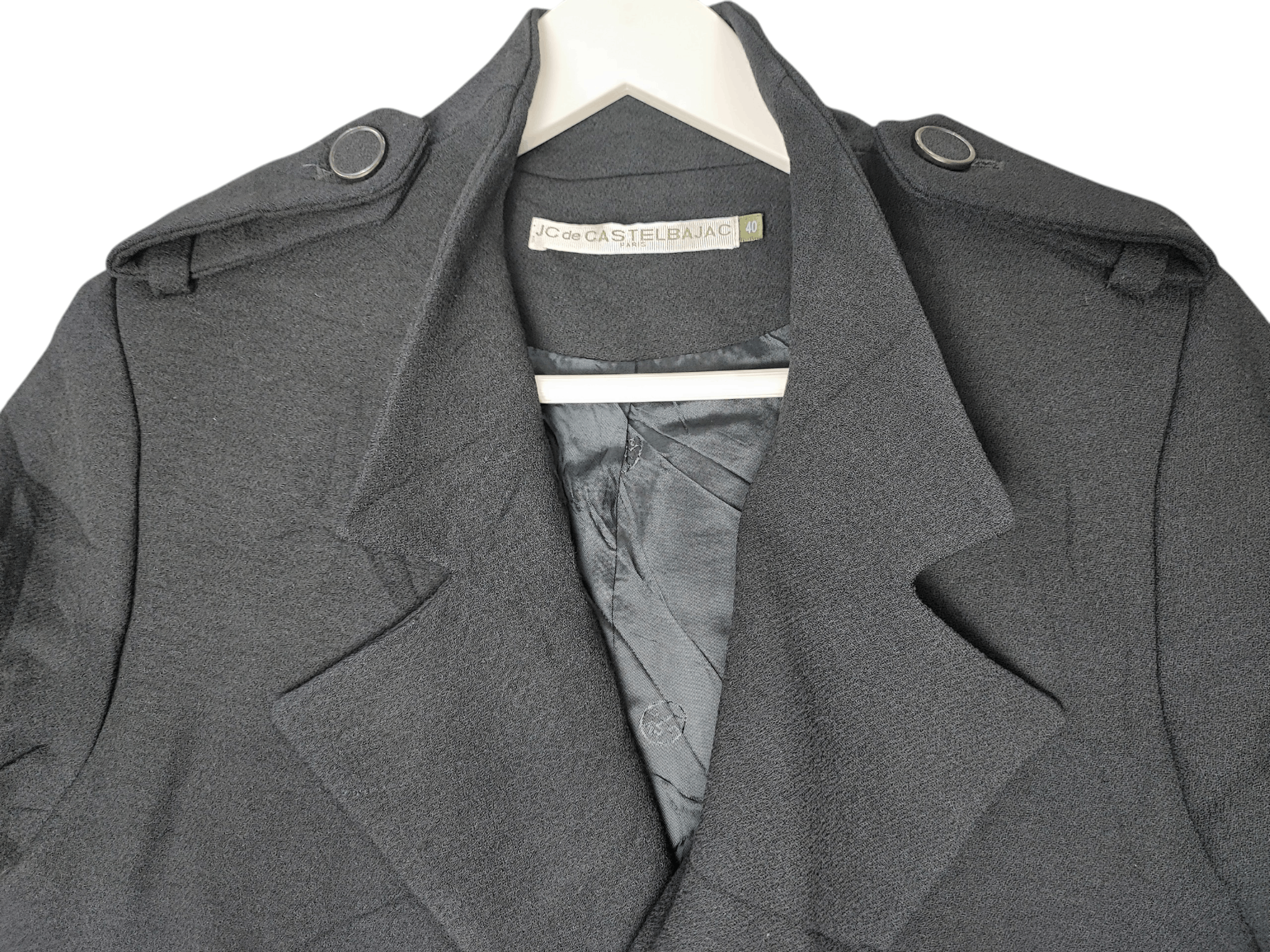 Jean Charles De Castelbajac Castelbajac Archive Pea Coat Double Breasted Military Jacket Size US L / EU 52-54 / 3 - 8 Thumbnail