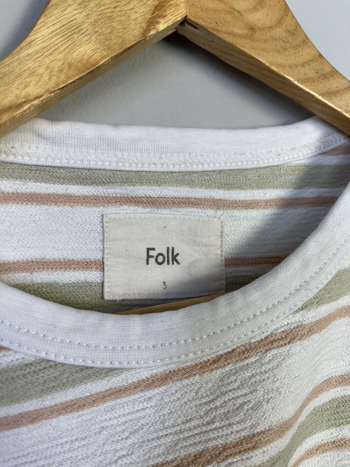 Folk FOLK Radcliffe Cotton Short Sleeve Tee Shirt Size US M / EU 48-50 / 2 - 7 Thumbnail