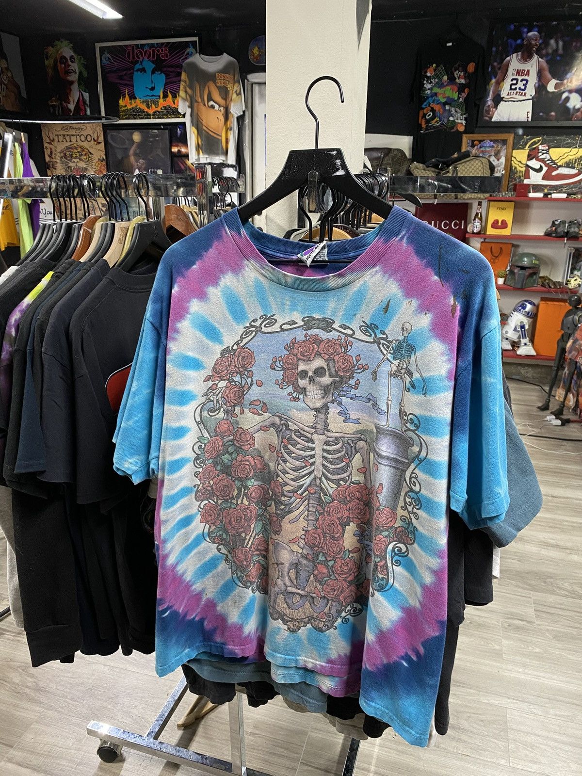 Band Tees 90’s Vintage Liquid Blue Grateful Dead Tee Shirt Large Size US L / EU 52-54 / 3 - 1 Thumbnail