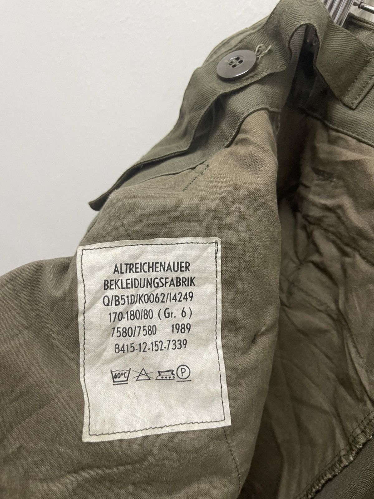 Vintage Rare Vintage ALTREICHENAUER BEKLEIDUNGSFABRIK 1989 Size US 29 - 9 Thumbnail