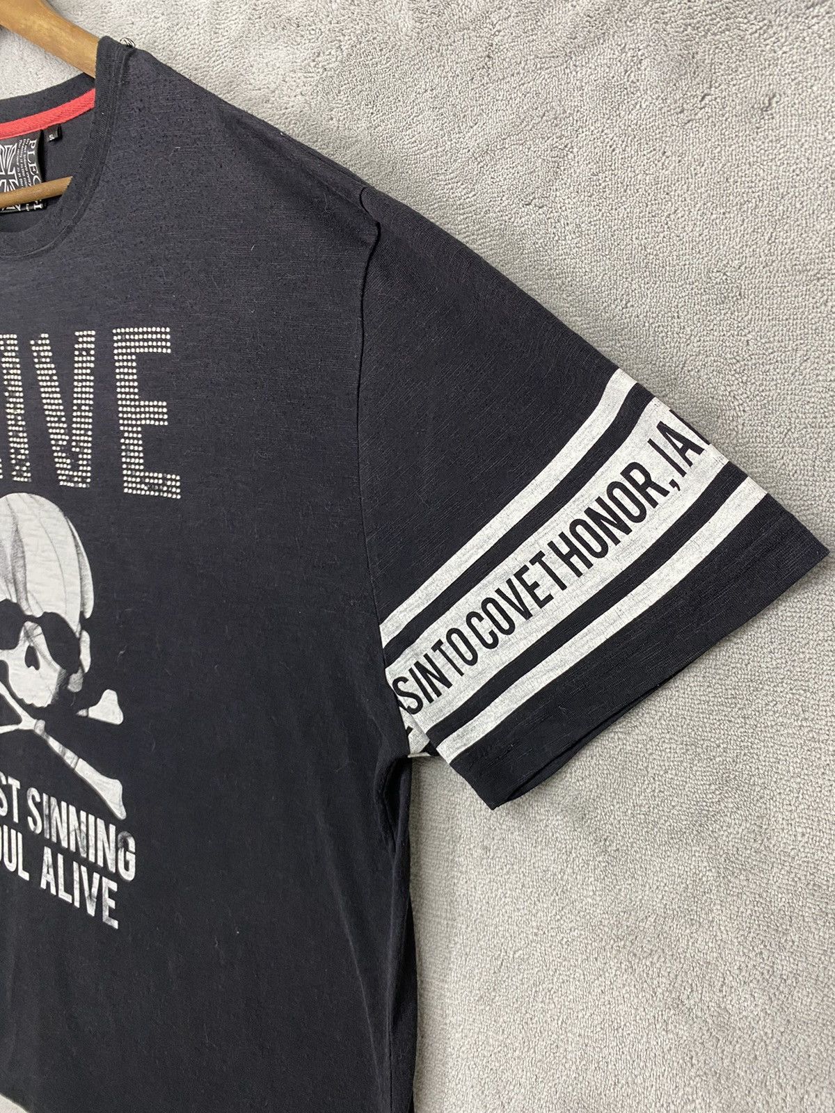 If Six Was Nine × Japanese Brand × Le Grande Bleu (L.G.B.) Pleggi Japanese Skull Design Size US XXL / EU 58 / 5 - 3 Thumbnail