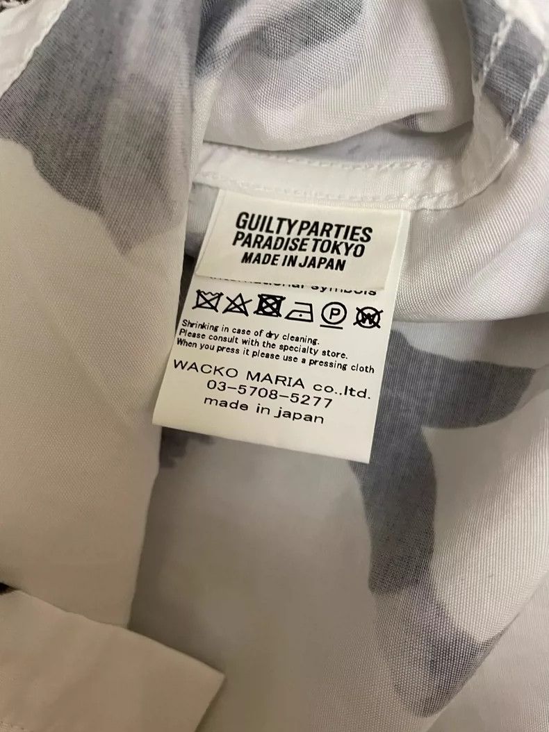 Wacko Maria Wacko maria White Shirt Size US M / EU 48-50 / 2 - 4 Thumbnail