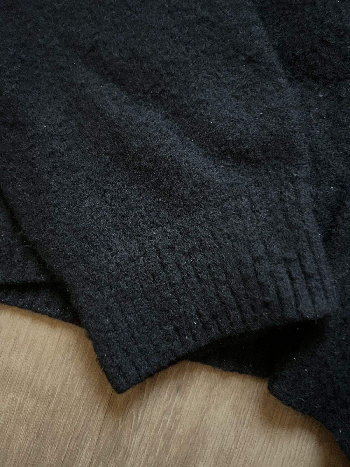 Vuja De Ampeur Distorted Knit Sweater (Black) Size US M / EU 48-50 / 2 - 3 Thumbnail