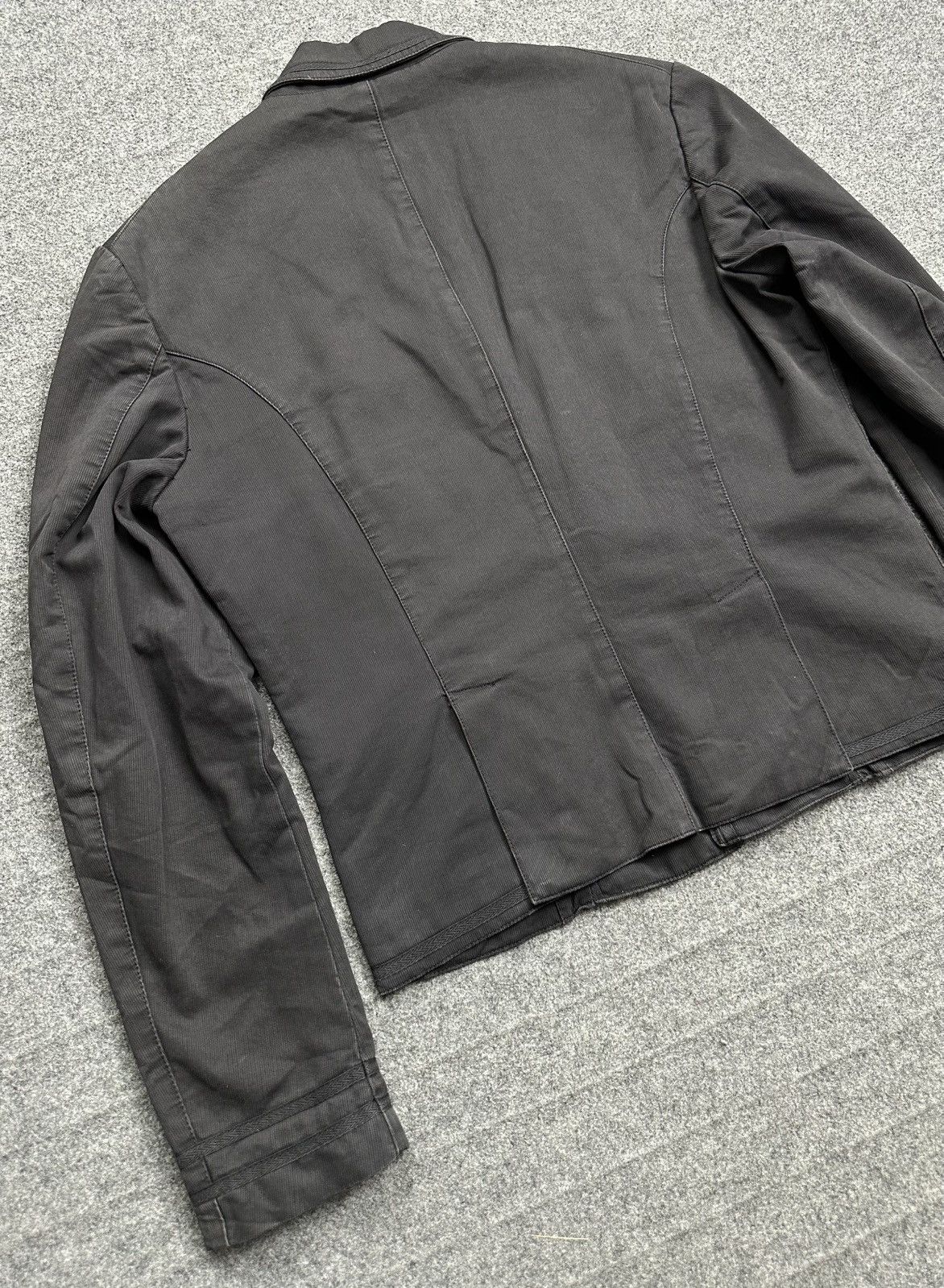 Alexander McQueen Alexander Mcqueen - Vintage Cropped Blazer Jacket - Trimmed Size 46R - 10 Thumbnail