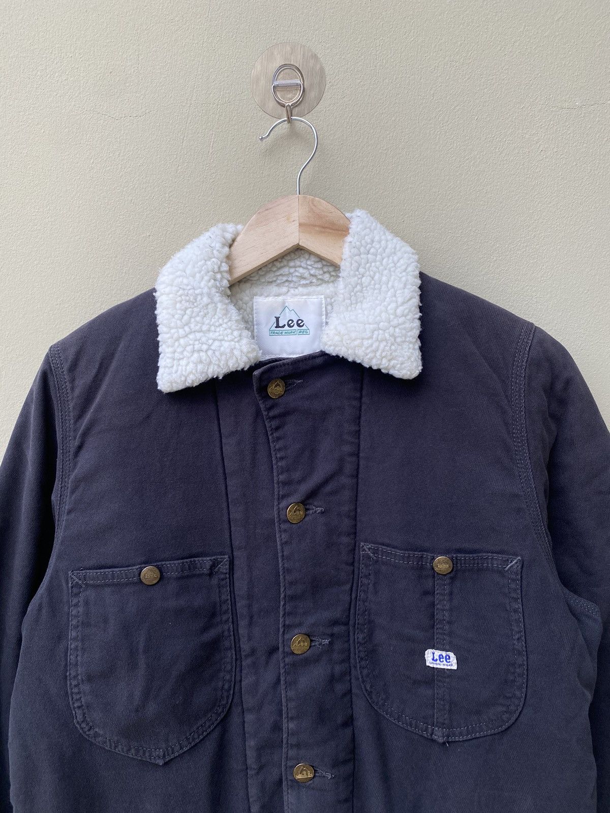 Lee × Vintage RARE VINTAGE LEE SHERPA JACKET NICE DESIGN Size US S / EU 44-46 / 1 - 7 Thumbnail